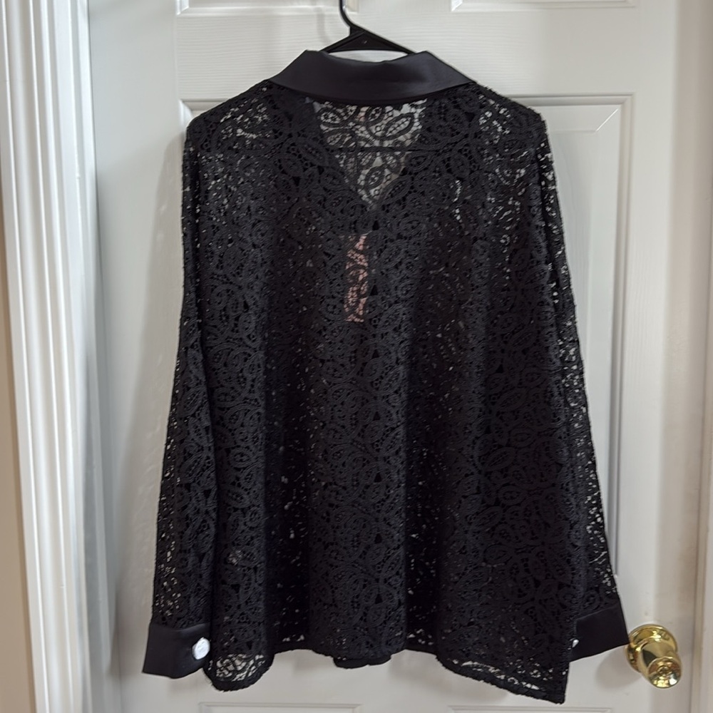 Chico’s Black Label Button Down Jacket - Picture 8 of 10